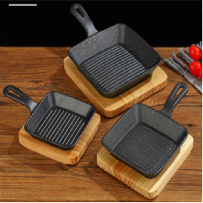 BBQ Plate with Wood bracket from MMCIS China, The best import service in China. Import your  products from us.